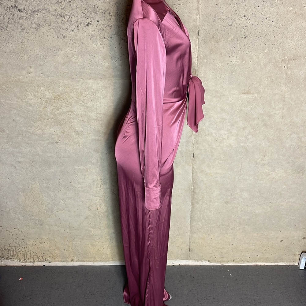 Fashion, nova satin jumpsuit - Picture 4 of 6